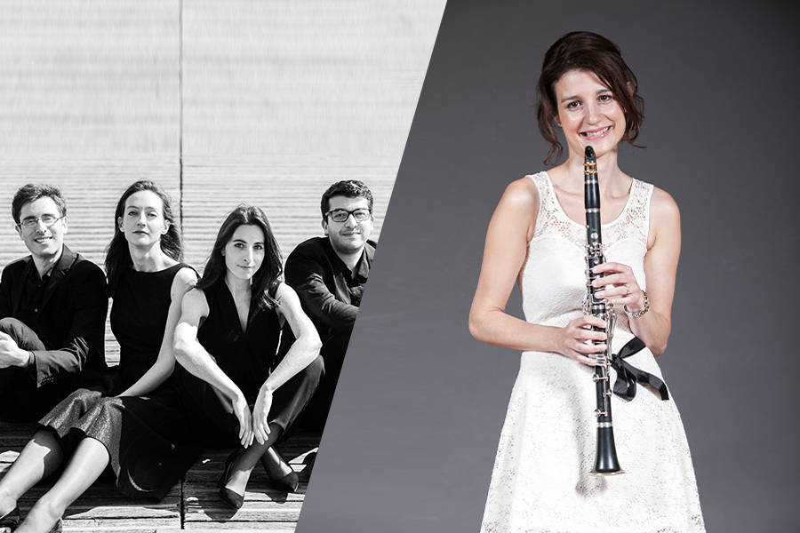 Quatuor Lontano et                       Stéphanie Pochet